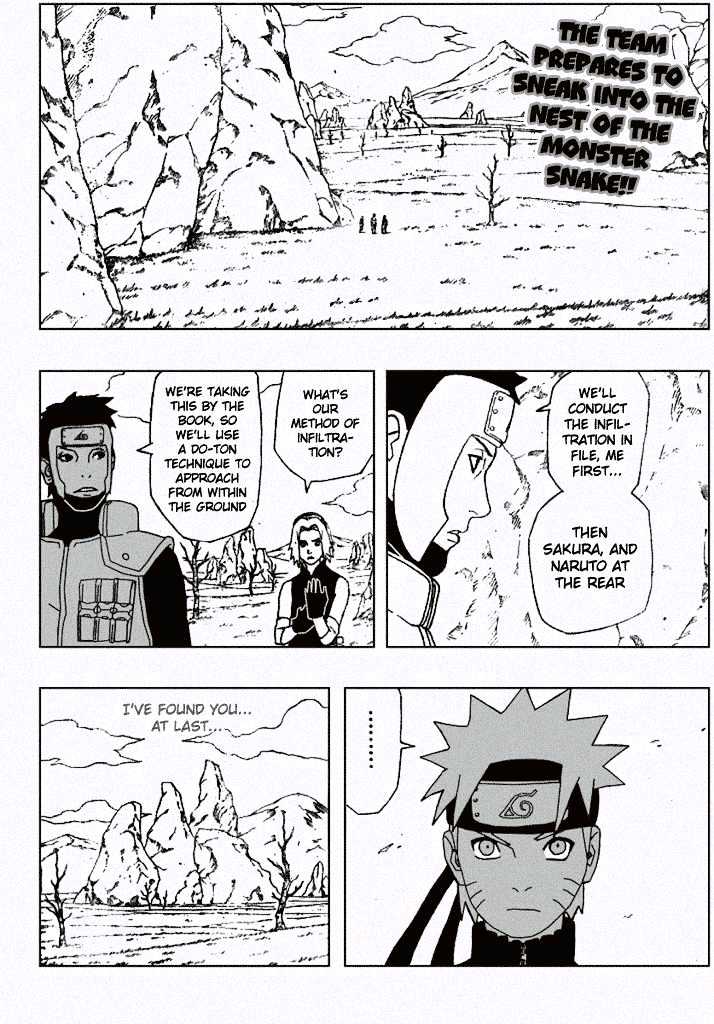 Naruto Vol.34 Chapter 302 : Infiltration...!! - Picture 3