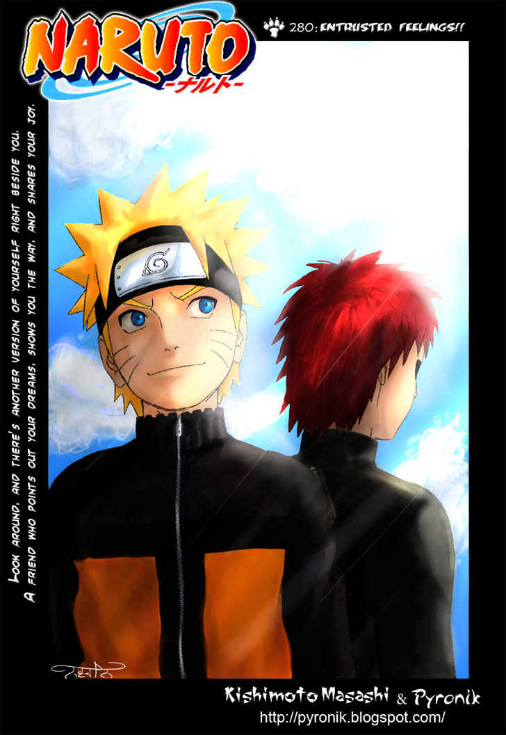 Naruto Vol.31 Chapter 280 : Entrusted Feelings!! - Picture 2