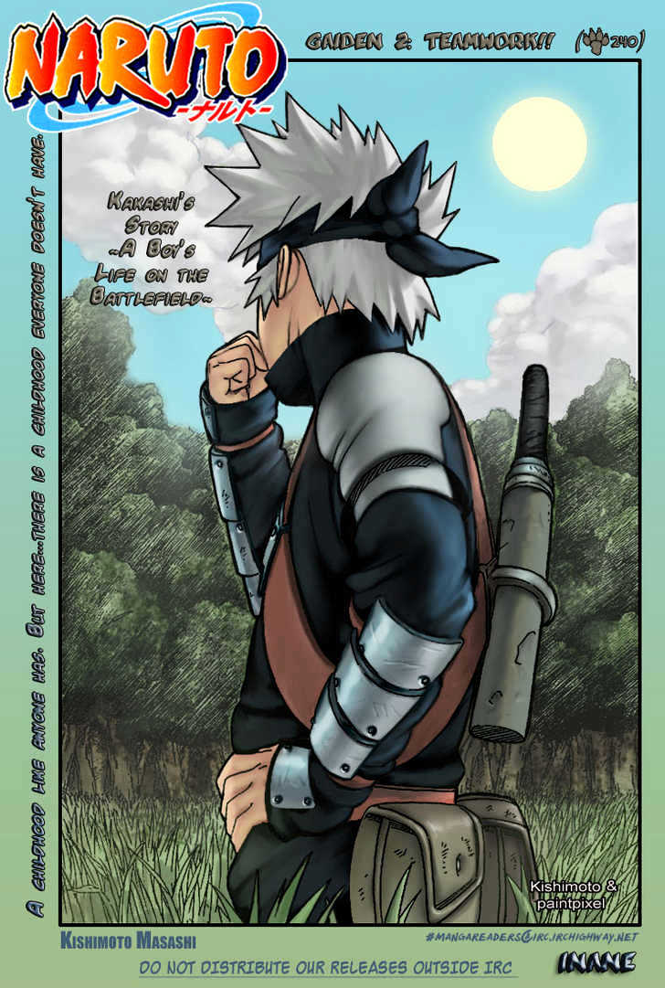 Naruto Vol.28 Chapter 246 : Growth Of The Two!! - Picture 2