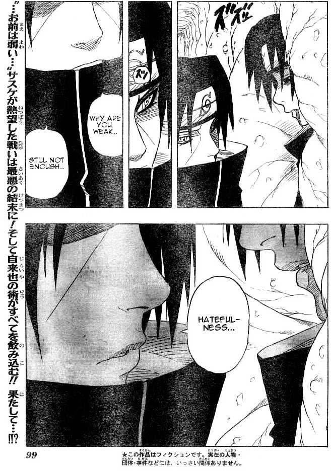 Naruto Vol.17 Chapter 148 : Itachi's Power!! - Picture 1
