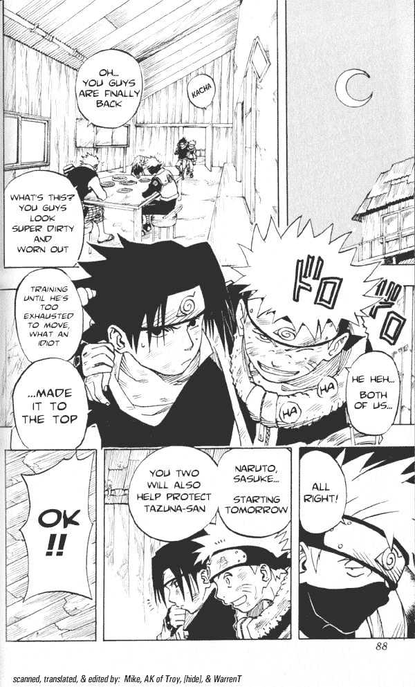 Naruto Vol.3 Chapter 22 : A Rival Appears!! - Picture 2