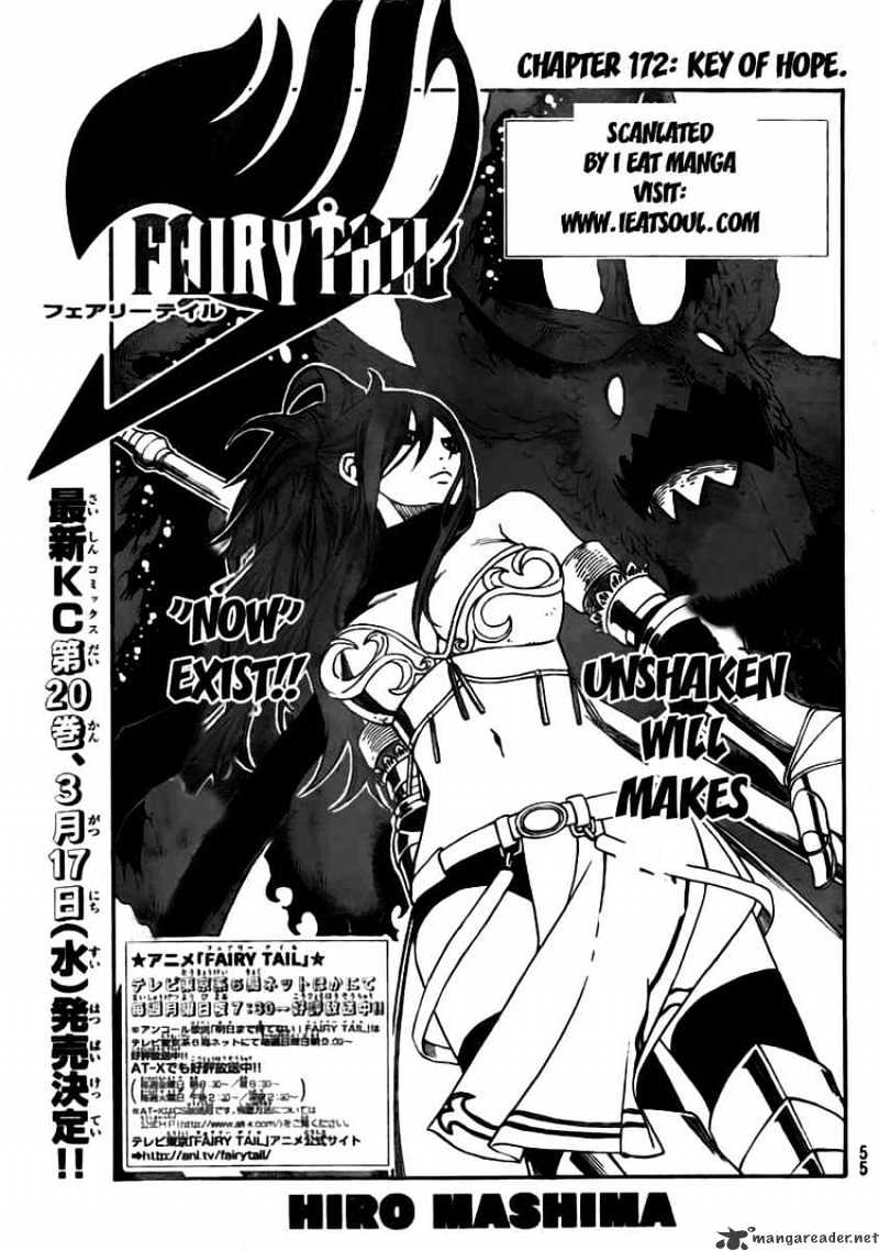 Fairy Tail Chapter 172 : Key Of Hope - Picture 1