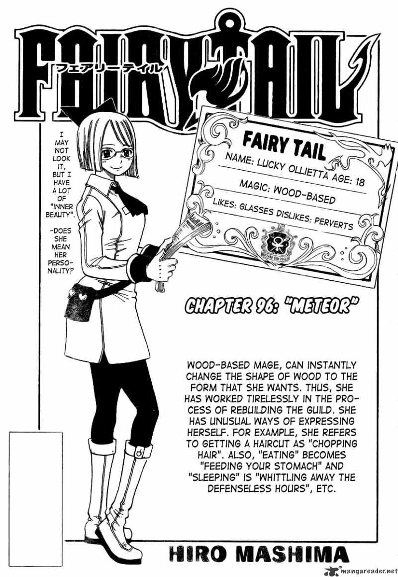 Fairy Tail Chapter 96 : Meteor - Picture 1