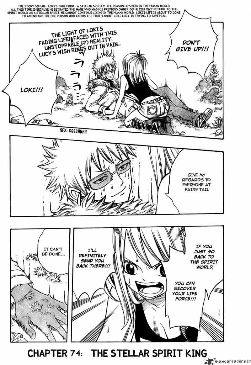 Fairy Tail Chapter 74 : The Stellar Spirit King - Picture 2