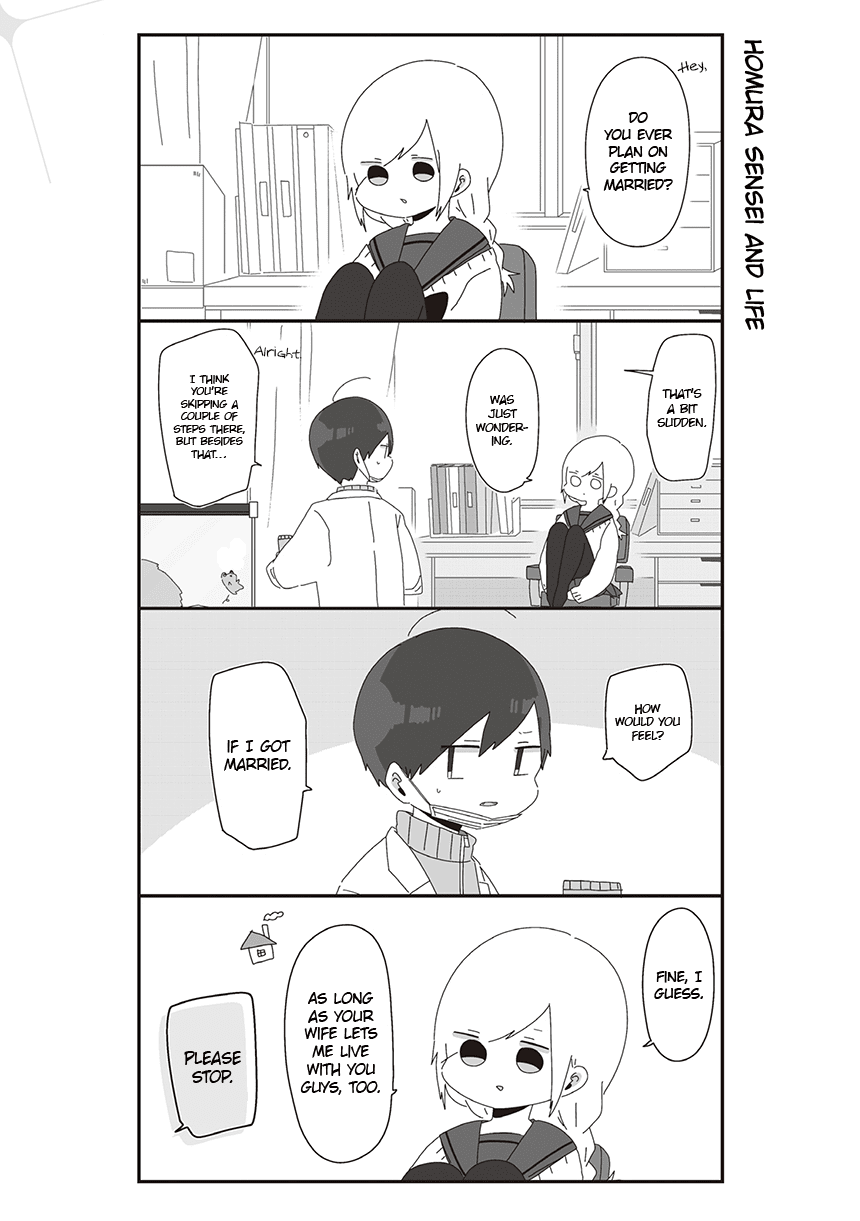 Homura Sensei Is Probably Unpopular - Page 1