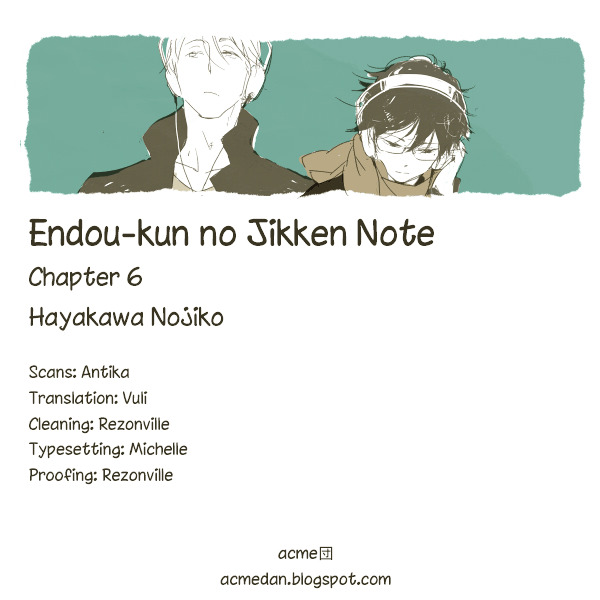 Endou-Kun No Jikken Note Chapter 6 : Page 6 - Picture 1