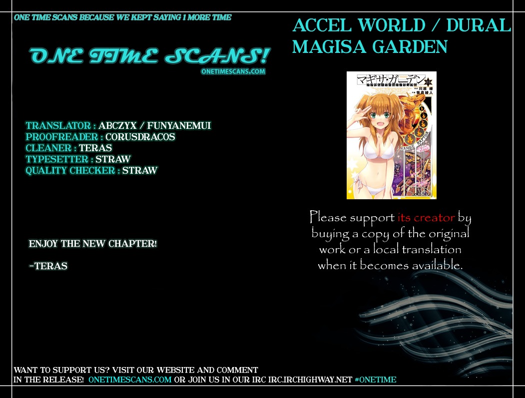 Accel World / Dural - Magisa Garden Vol.3 Chapter 18 : Rise And Fall - Picture 1