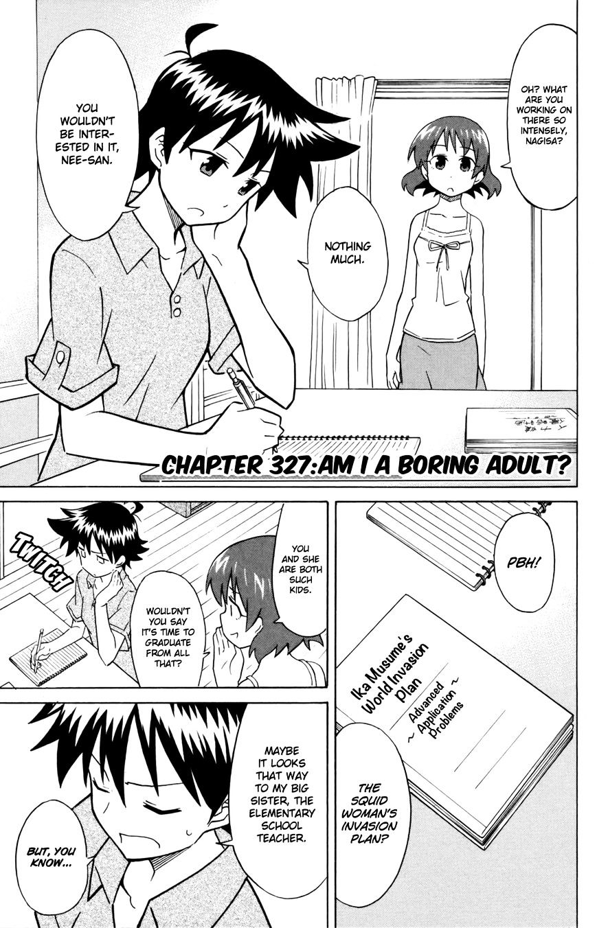 Shinryaku! Ika Musume Vol.16 Chapter 327 : Am I A Boring Adult? - Picture 1