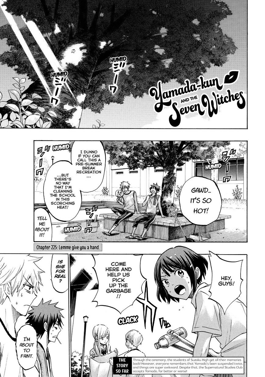 Yamada-Kun To 7-Nin No Majo Chapter 225 : Lemme Give You A Hand - Picture 1