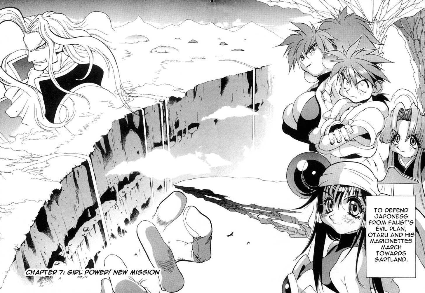 Saber Marionette J Vol.2 Chapter 7 : Girl Power! New Mission - Picture 1