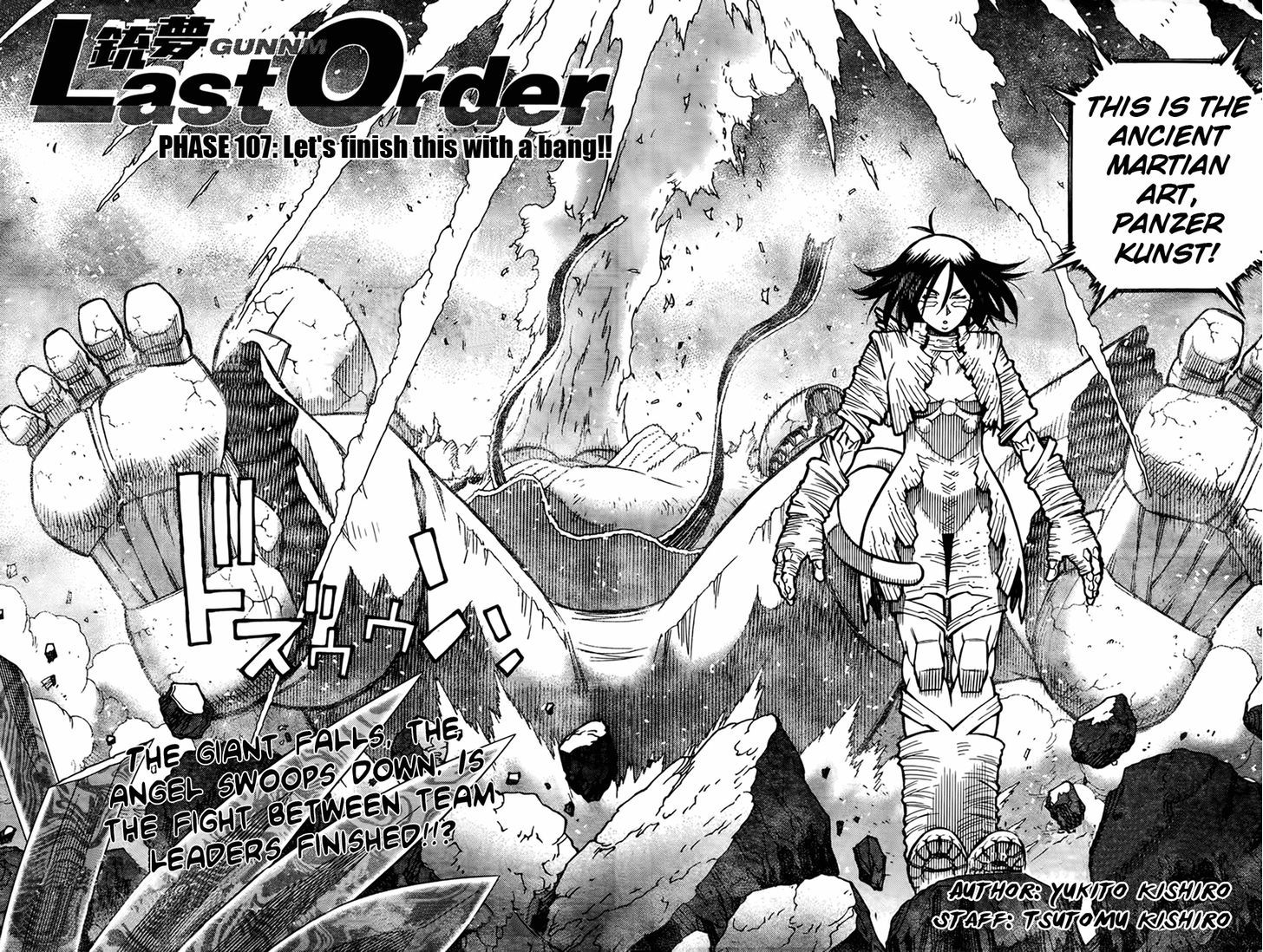 Battle Angel Alita: Last Order Vol.17 Chapter 107 : Let's Finish This With A Bang!! - Picture 2