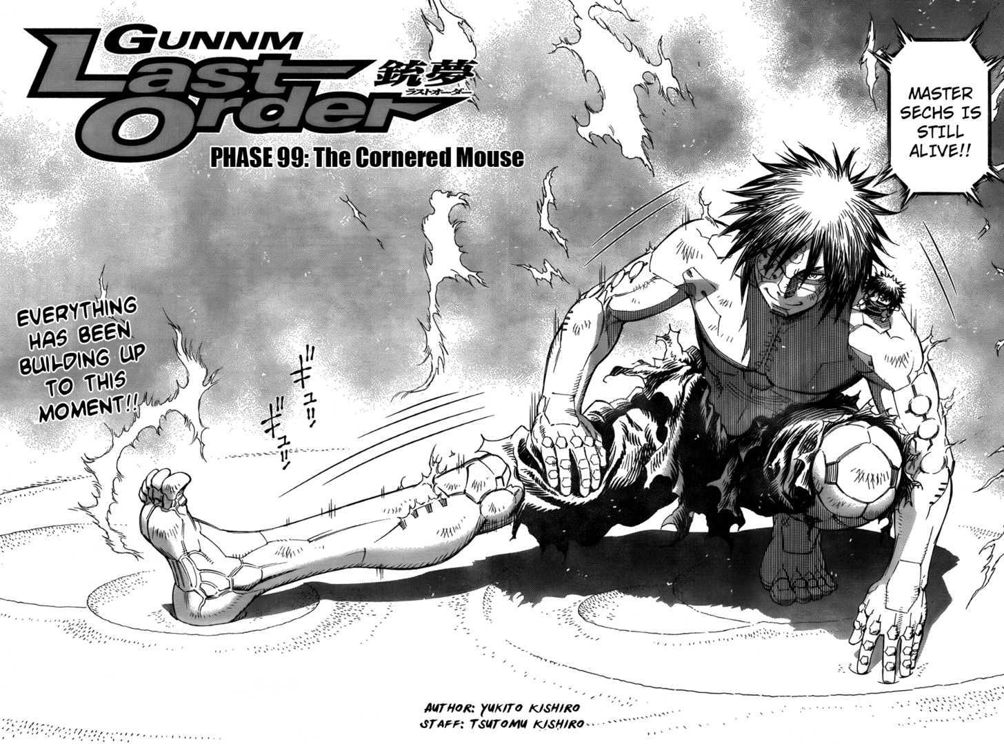 Battle Angel Alita: Last Order Vol.14 Chapter 99 : The Cornered Mouse - Picture 2
