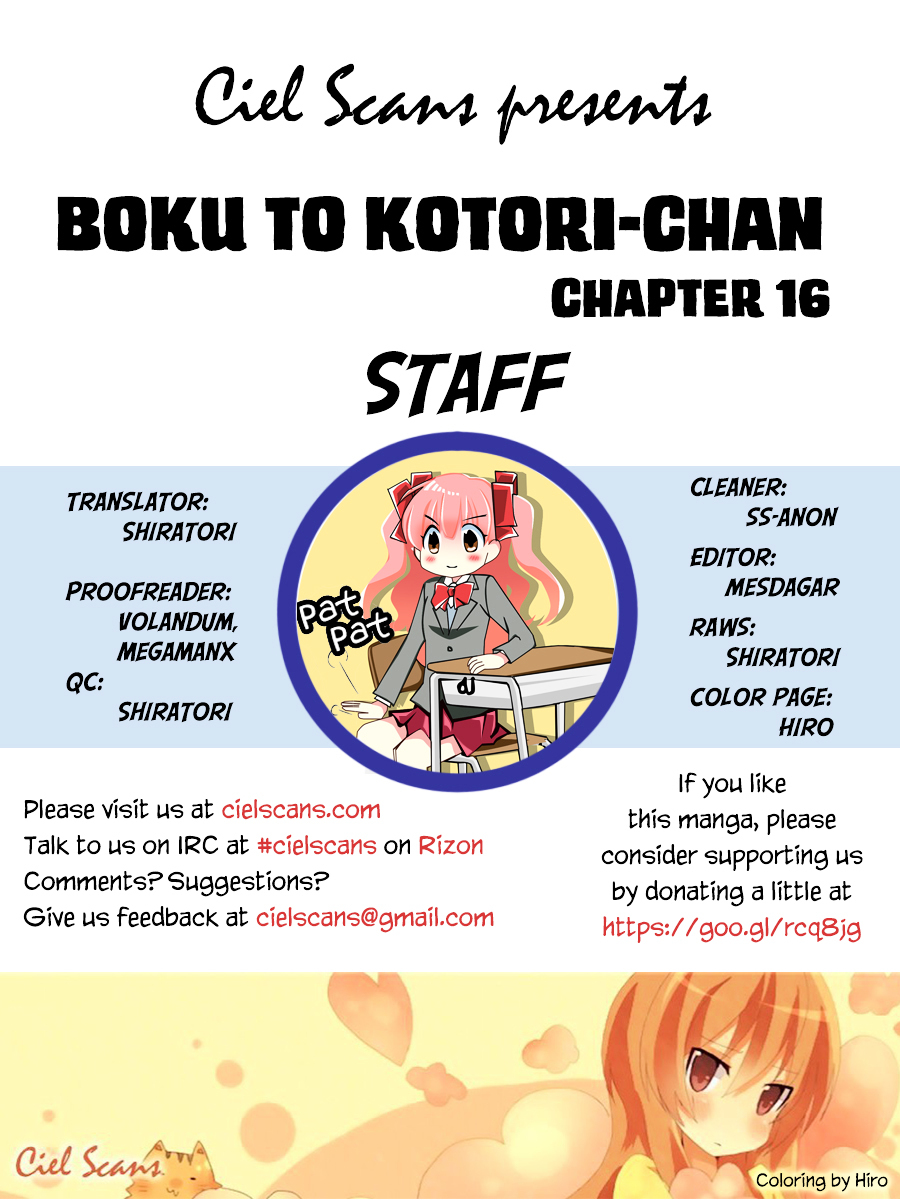 Boku To Kotori-Chan Vol.1 Chapter 16 - Picture 1