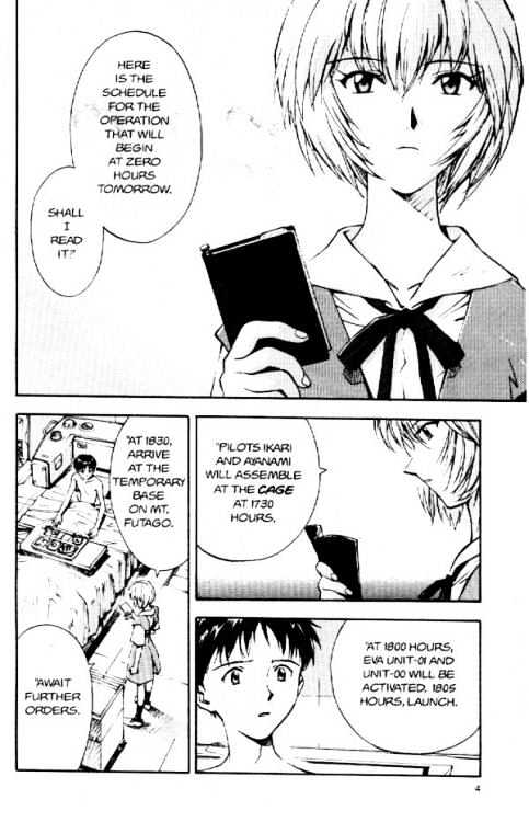 Shinseiki Evangelion Vol.3 Chapter 17 : The Night Before Battle - Picture 2