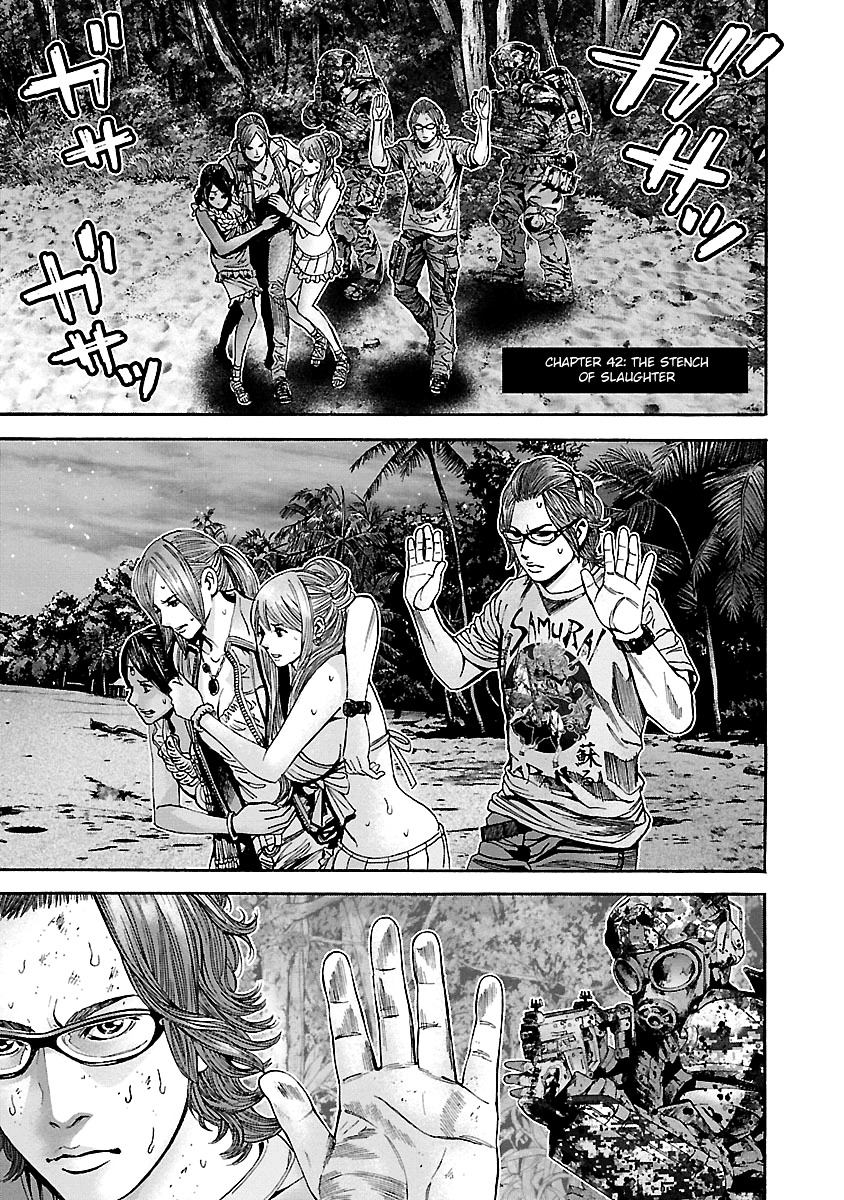 Biohazard - Heavenly Island Vol.5 Chapter 42 : The Stench Of Slaugher - Picture 1