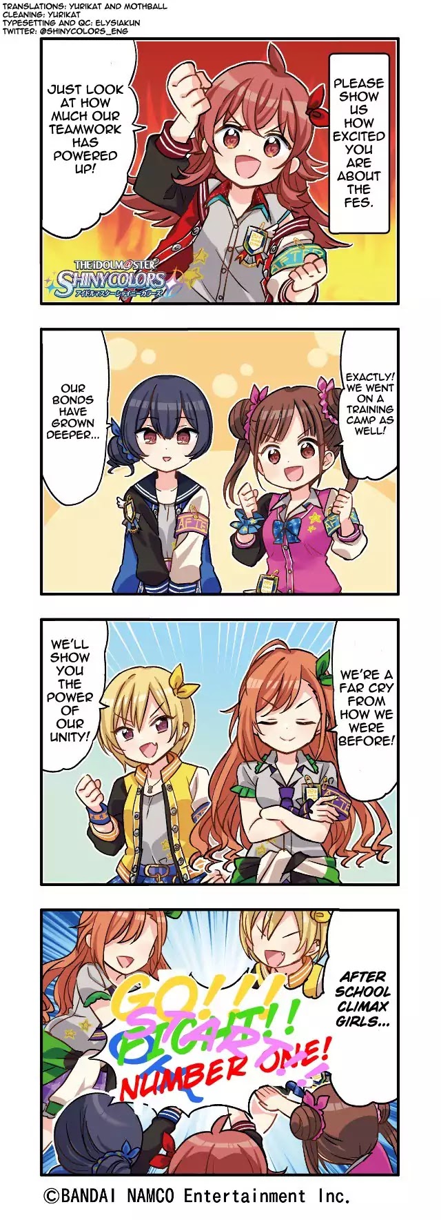 The Idolm@ster: Shiny Colors (4Koma) Chapter 49 - Picture 1
