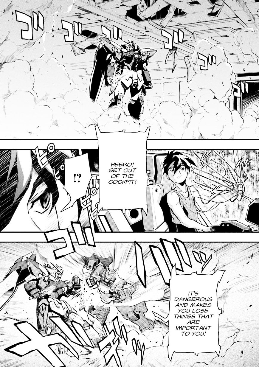Shin Kidou Senki Gundam W: Endless Waltz - Haishatachi No Eikou Chapter 45 : Episode.45 - Afterglow Of Zero: Boundry (Part.02) - Picture 3