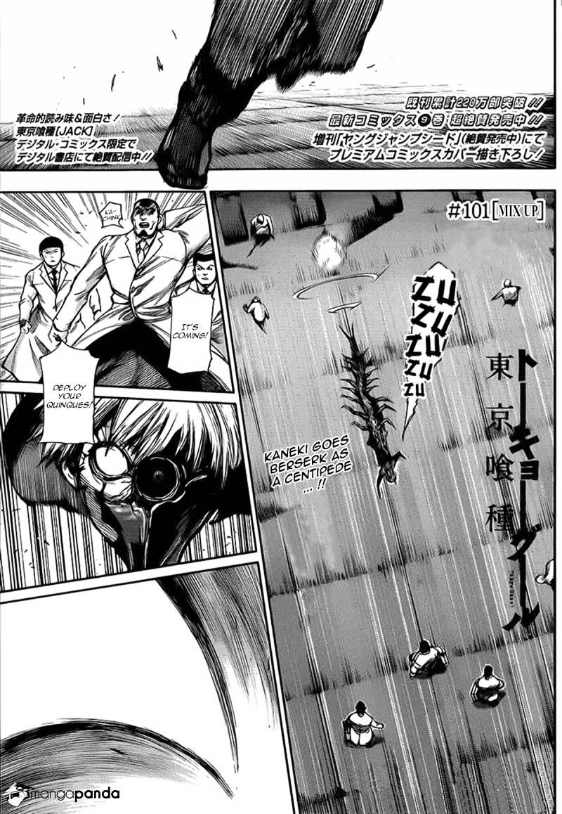 Tokyo Ghoul Vol. 11 Chapter 101: Hybrid - Picture 1