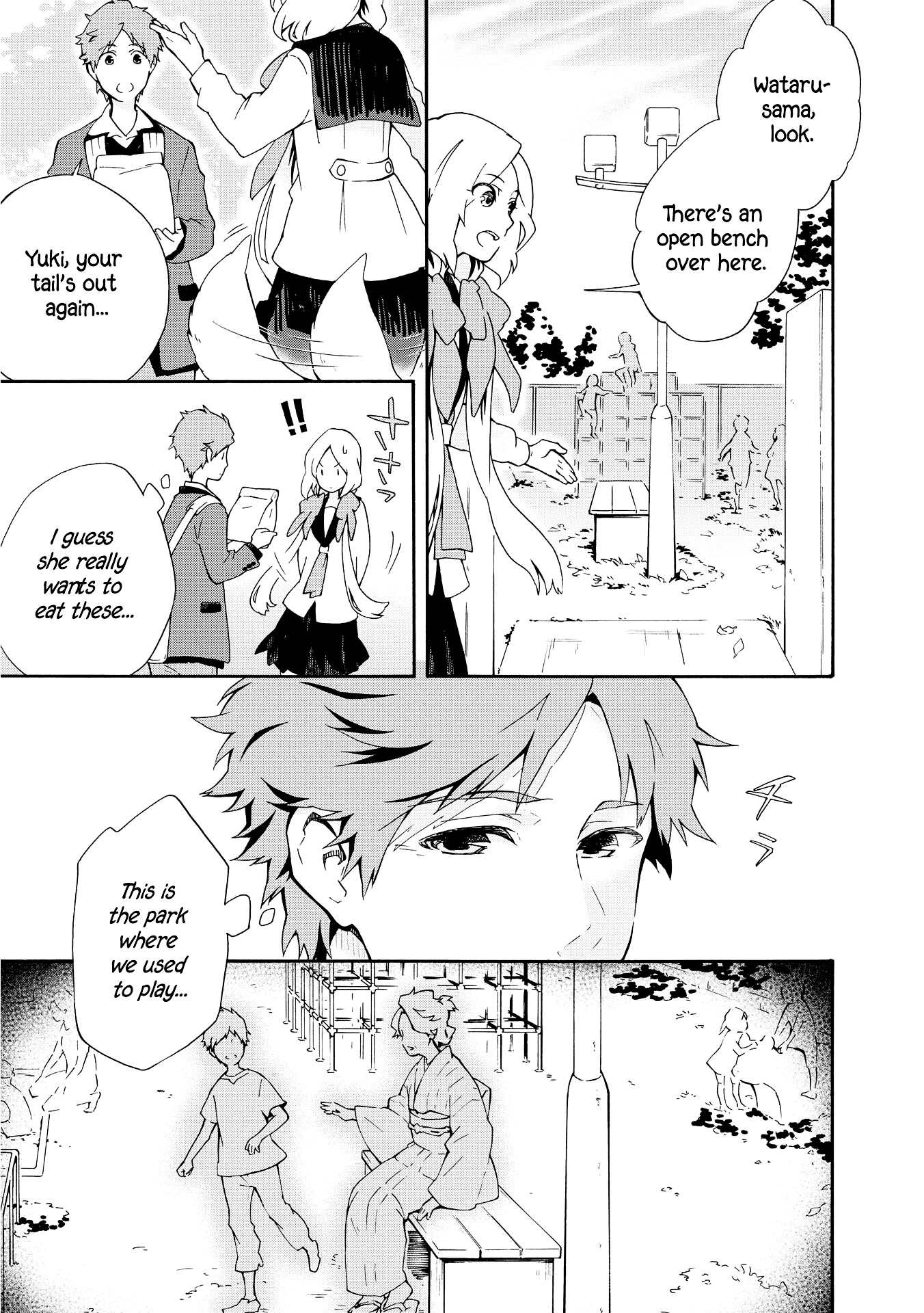 Tamayura Kitsune Vol.1 Chapter 3 : The Ones That Give Her Life - Picture 1