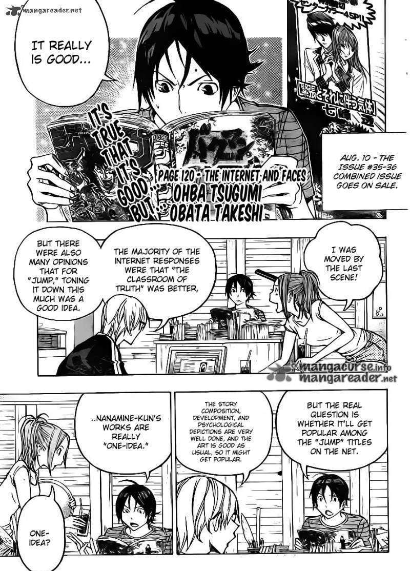 Bakuman Vol.10 Chapter 120 : The Internet And Faces - Picture 1