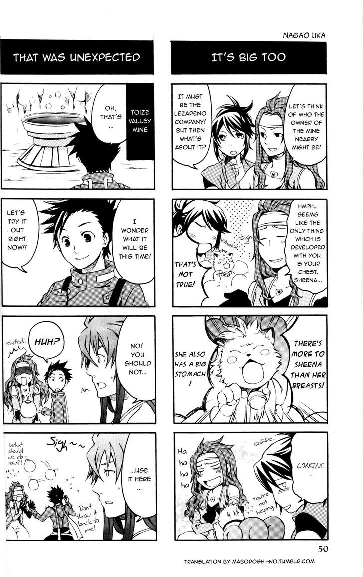 Tales Of Symphonia 4Koma Kings Vol.5 Chapter 8 : No Screen Time - Picture 3