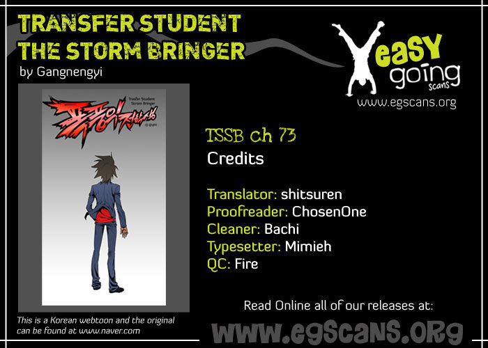 Transfer Student Storm Bringer Chapter 73 - Picture 1