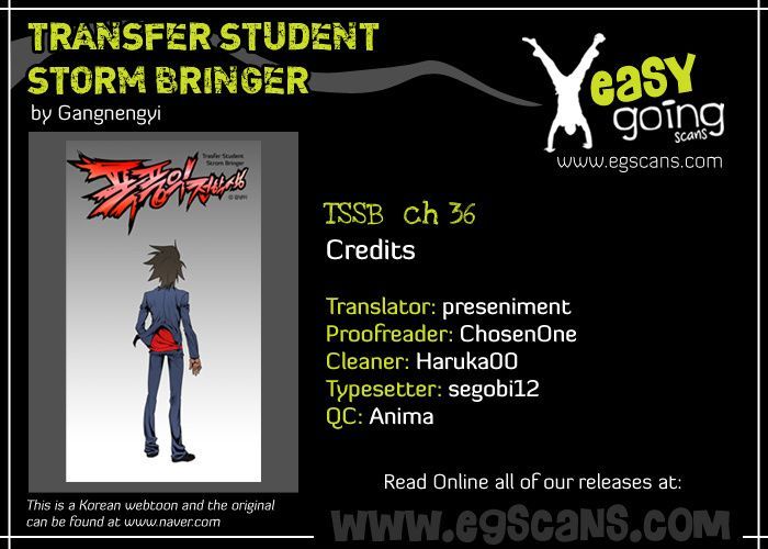 Transfer Student Storm Bringer Chapter 36 - Picture 1