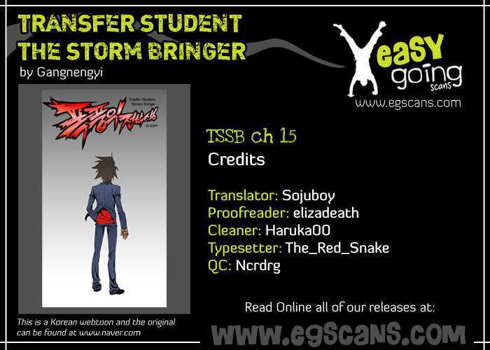 Transfer Student Storm Bringer Chapter 15 - Picture 1