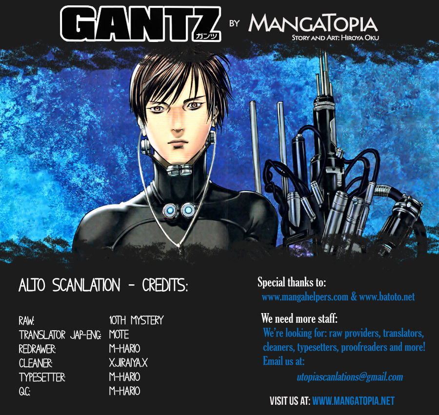 Gantz Vol.36 Chapter 376 : A Challenge From The Defeated - Picture 1