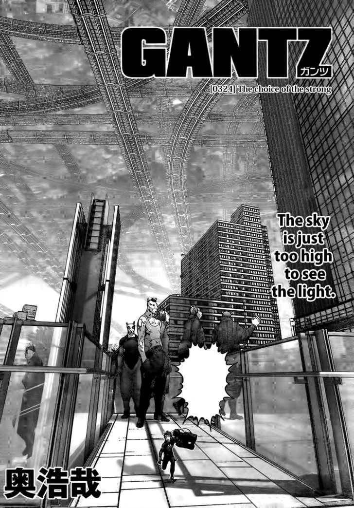 Gantz Vol.30 Chapter 324 : The Choice Of The Strong - Picture 3