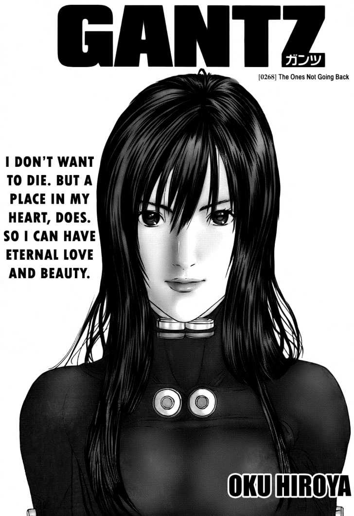 Gantz Vol.24 Chapter 268 : The Ones Not Going Back - Picture 2