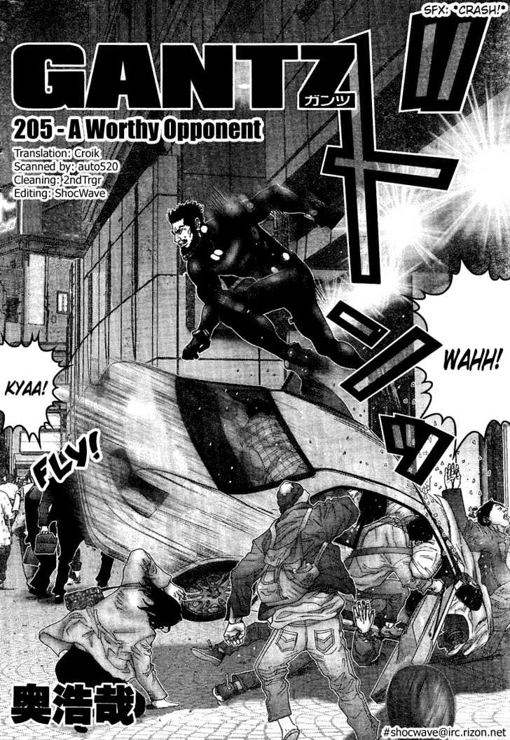 Gantz Vol.18 Chapter 205 : A Worthy Opponent - Picture 2