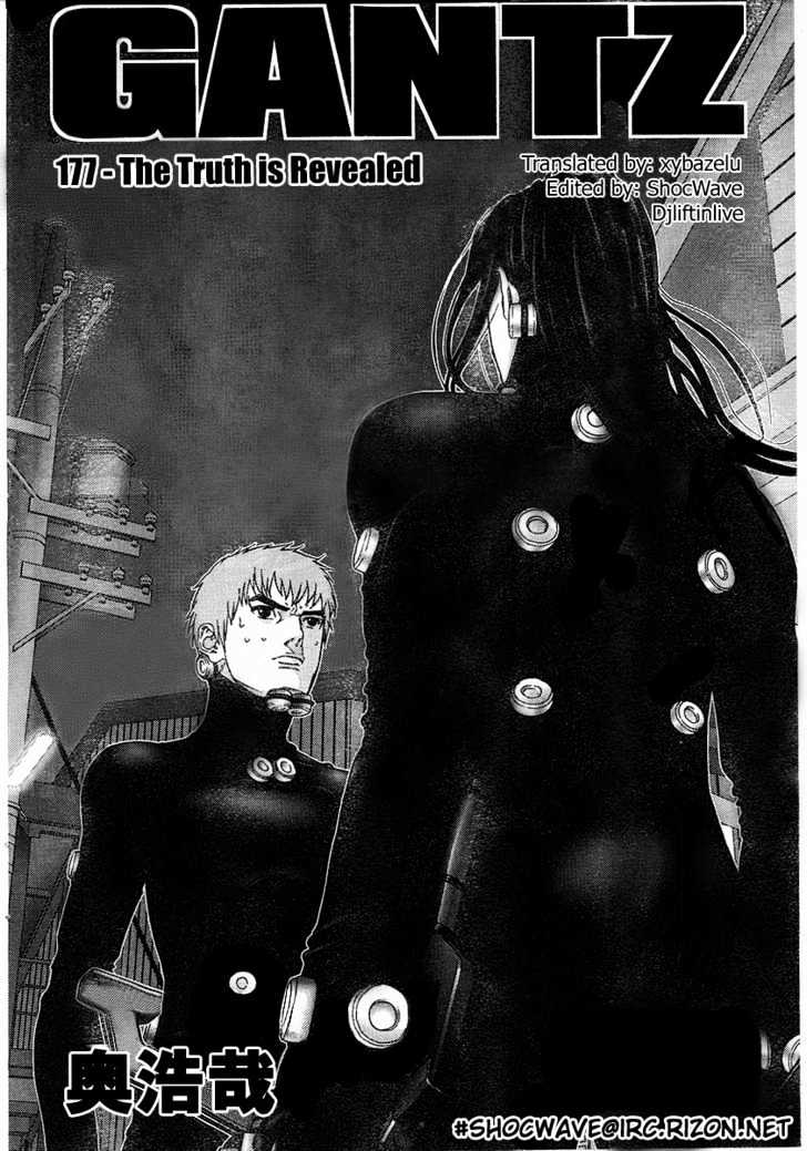 Gantz Vol.15 Chapter 177 : The Truth Is Revealed - Picture 2