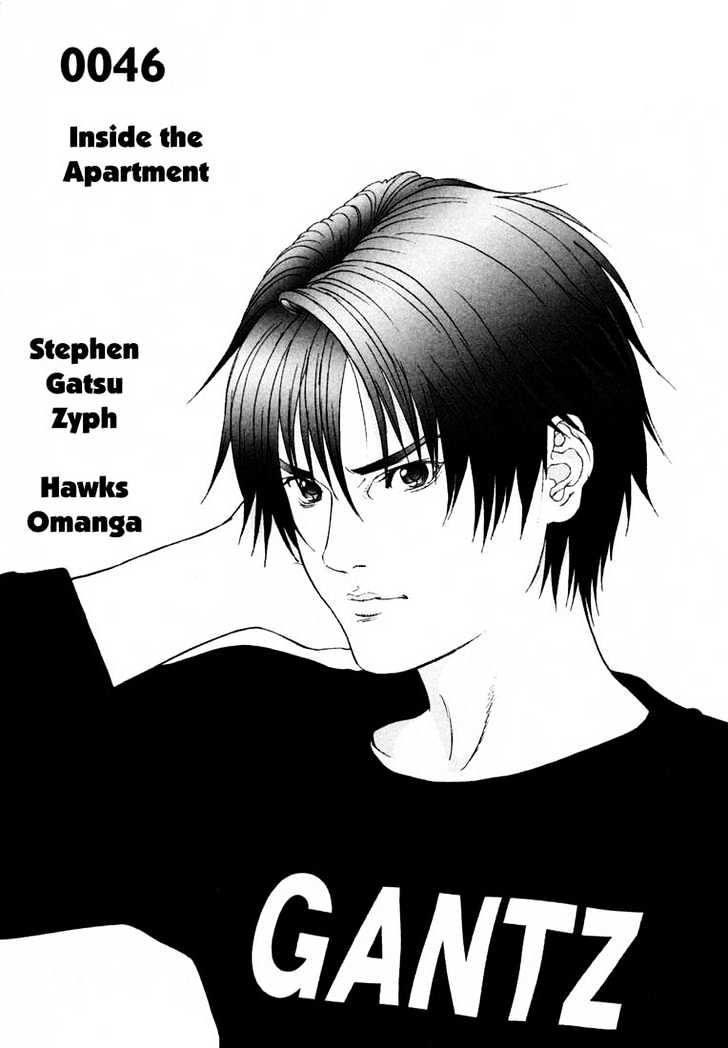 Gantz Vol.4 Chapter 46 : Inside The Apartment - Picture 1
