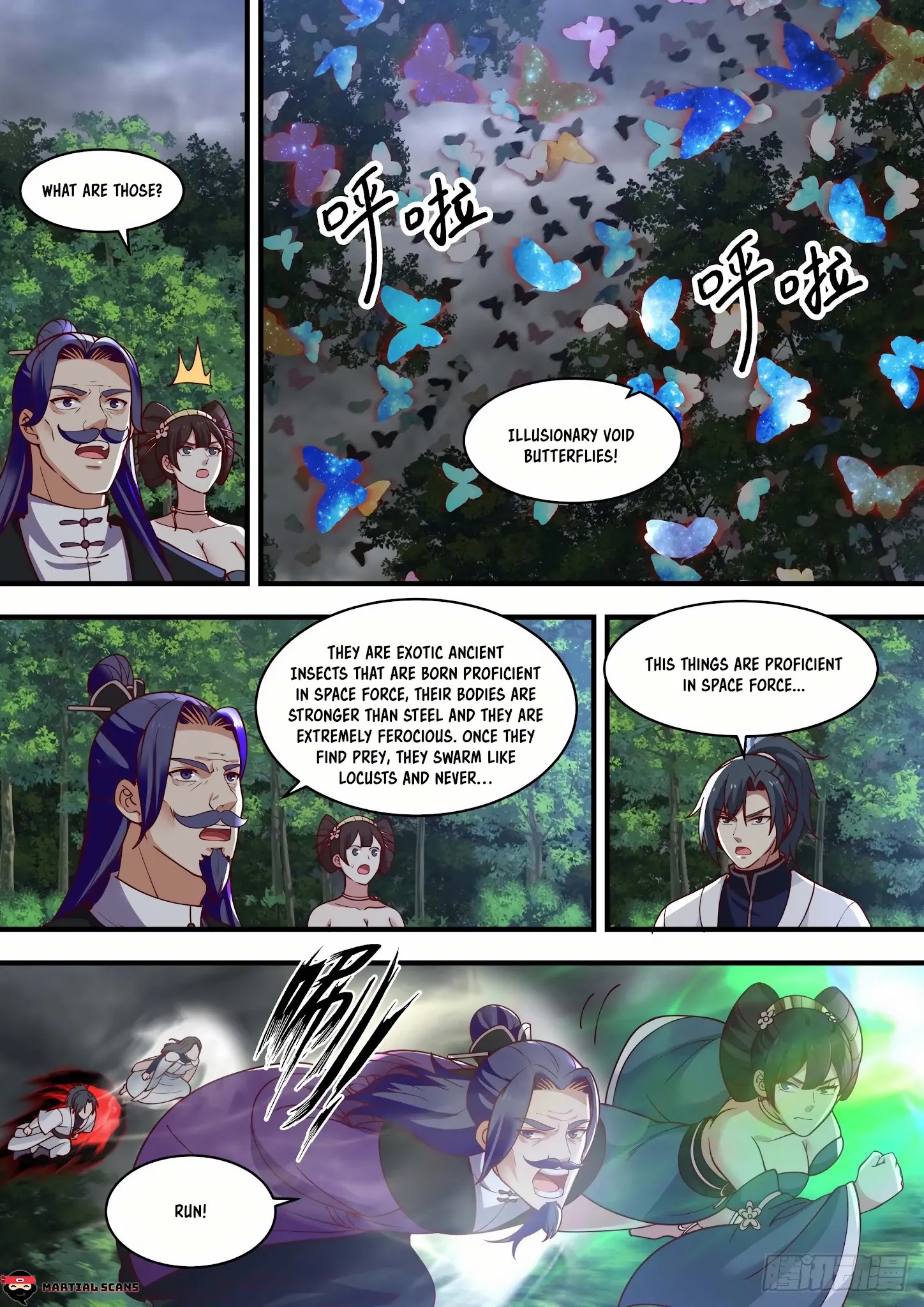 Martial Peak Chapter 1457: Illusionary Void Butterfly - Picture 2