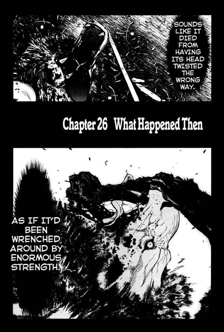 Wolf Guy - Ookami No Monshou Vol.3 Chapter 26 : What Happened Then - Picture 2