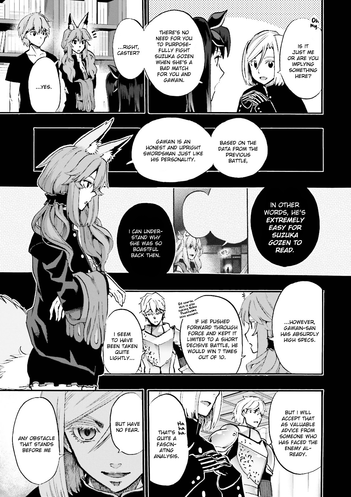 Fate/extra Ccc - Foxtail Vol.5 Chapter 30 : Gawain Vs Karna 1 - Picture 3