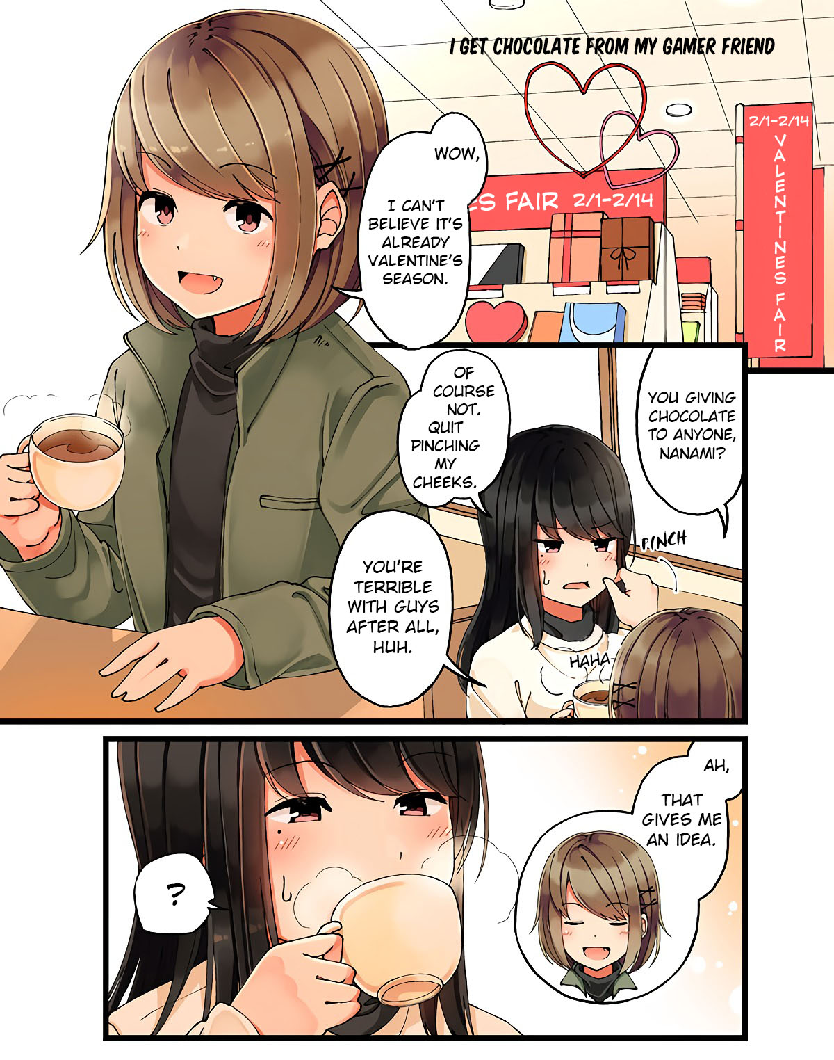 Hanging Out With A Gamer Girl Chapter 17: I Get Chocolate From My Gamer Friend - Picture 1