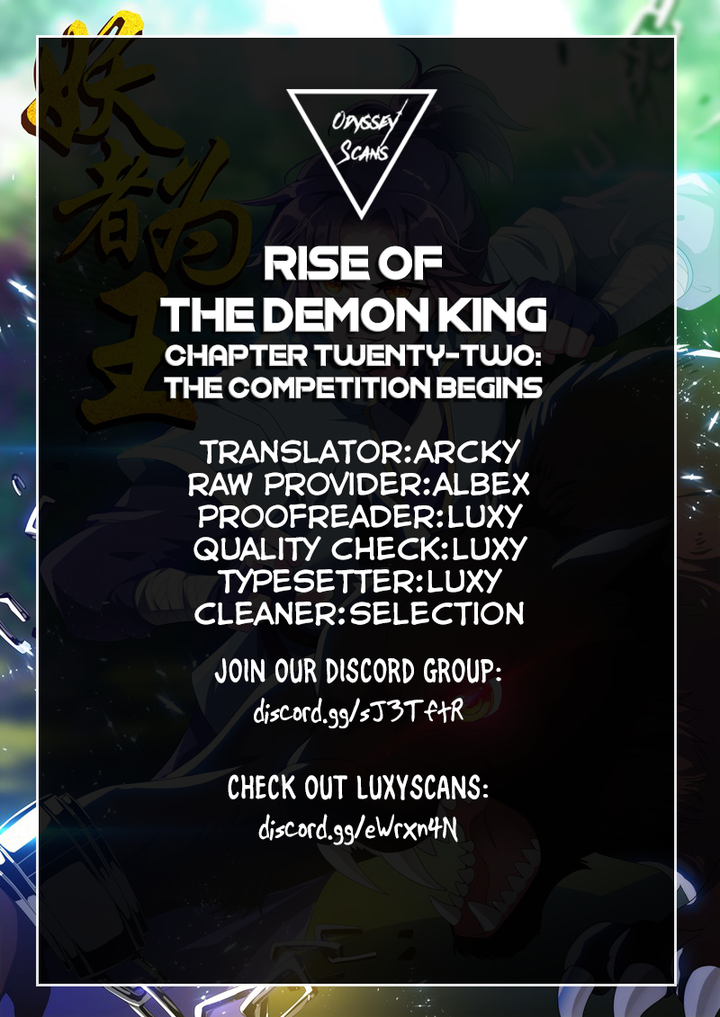 Rise Of The Demon King Chapter 22: The Competition Begins - Picture 1