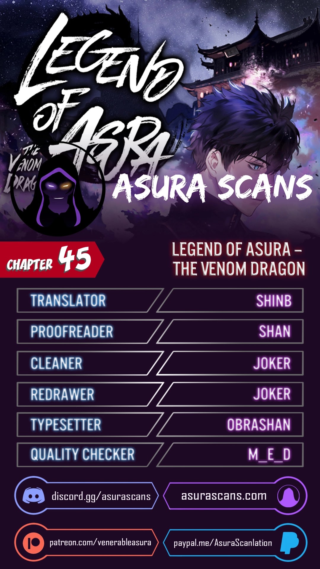 Poison Dragon: The Legend Of An Asura Chapter 45 - Picture 1