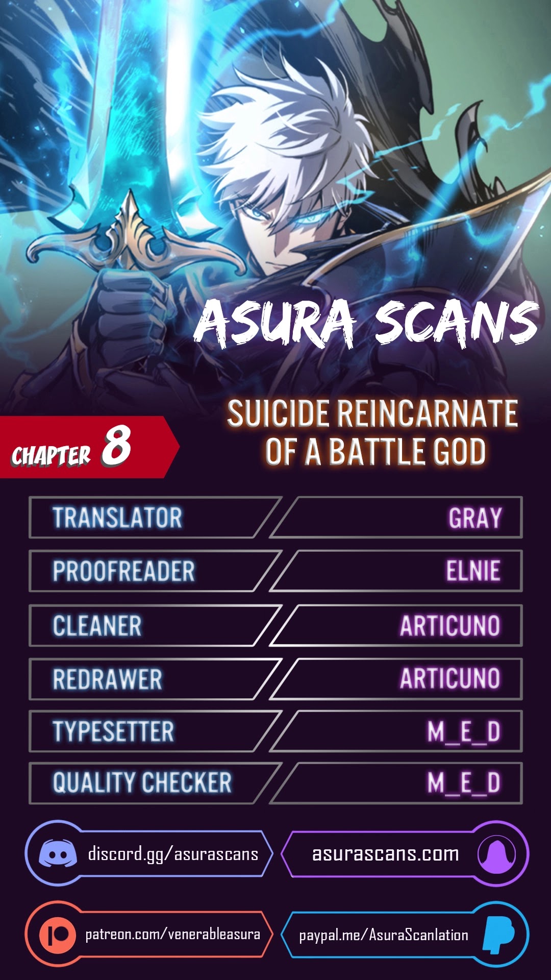 Reincarnation Of The Suicidal Battle God - Page 1