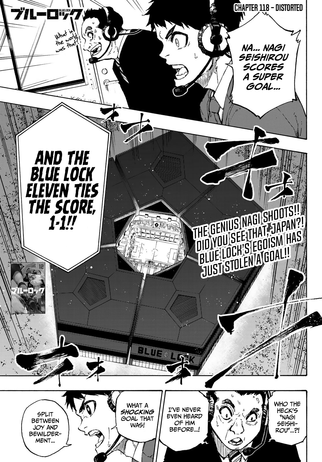 Blue Lock Chapter 118: Distorted - Picture 1